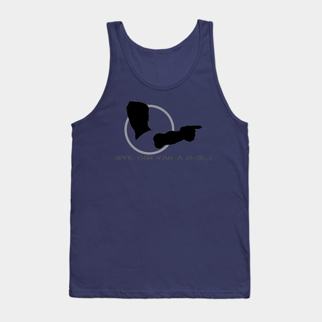 Give This Man A Shield - 01 Tank Top by SanTees